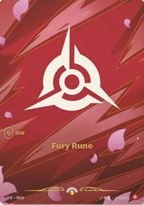 Fury Rune (R01b) Promo