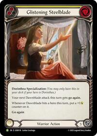 Glistening Steelblade Rainbow Foil Promo