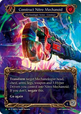 Construct Nitro Mechanoid (GEM119) - GEM Pack 4