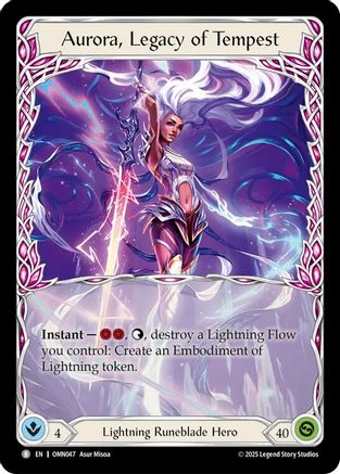 Aurora, Legacy of Tempest (OMN047) - Omens of the Third Age