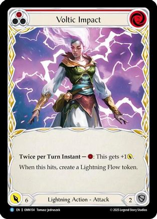 Voltic Impact (OMN154) - Omens of the Third Age Rainbow Foil