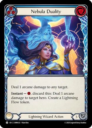 Nebula Duality (Blue) (OMN123) - Omens of the Third Age