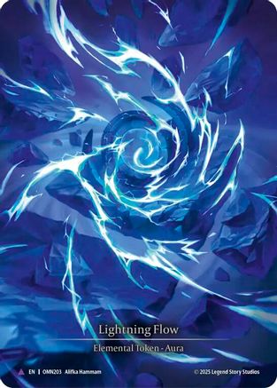 Lightning Flow (B) (OMN203) - Omens of the Third Age Cold Foil