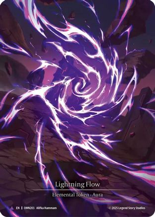 Lightning Flow (A) (OMN203) - Omens of the Third Age Cold Foil