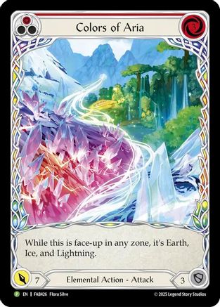 Colors of Aria - FAB426 (FAB426) - Flesh and Blood: Promo Cards Cold Foil