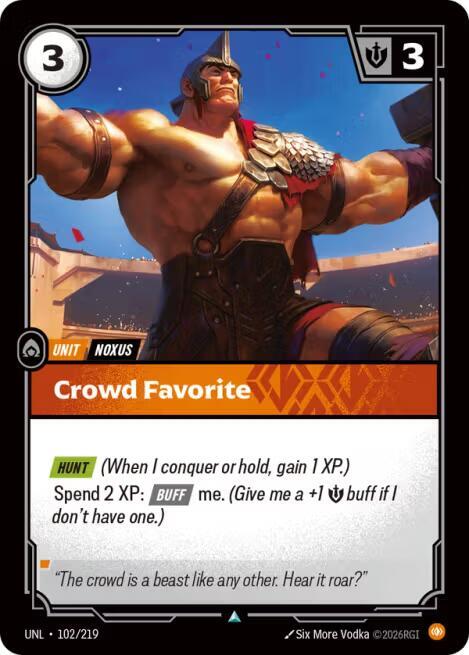 Crowd Favorite Rainbow Foil