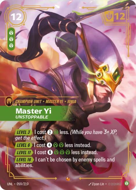 Master Yi Unstoppable