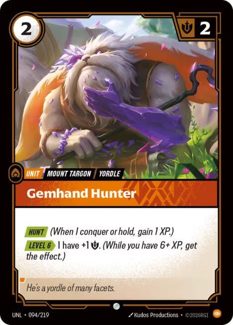 Gemhand Hunter Rainbow Foil