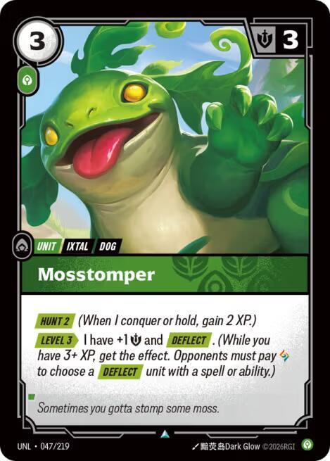 Mosstomper Rainbow Foil