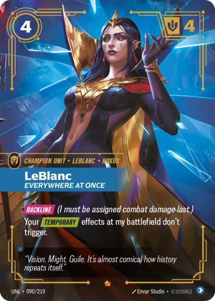 LeBlanc Everywhere At Once