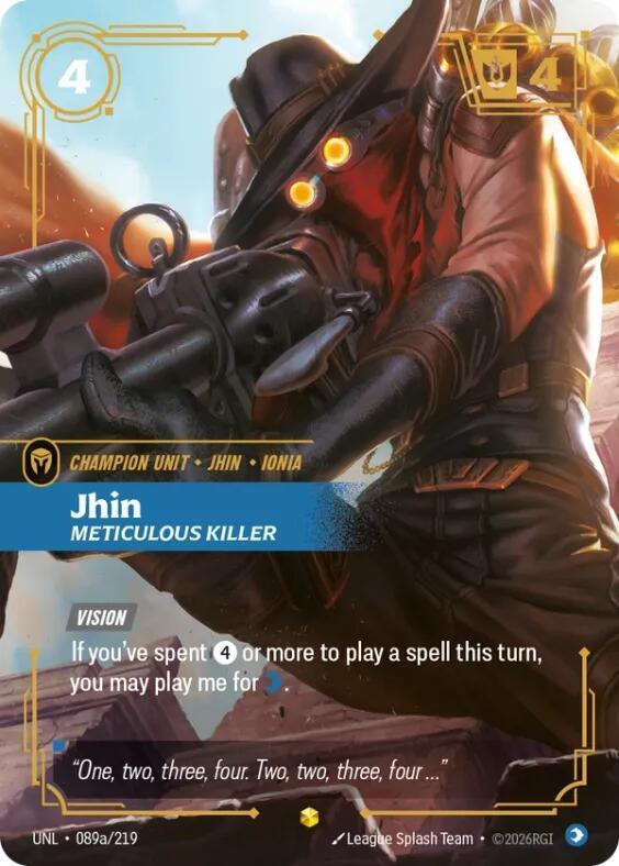 Jhin Meticulous Killer Alternate Art