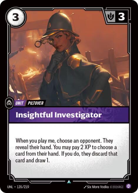 Insightful Investigator Rainbow Foil
