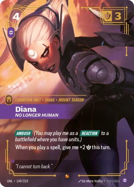 Diana No Longer Human