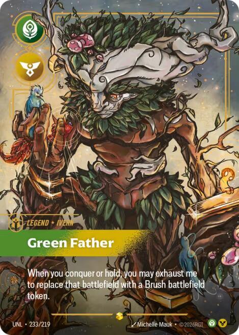 Ivern Green Father Overnumbered