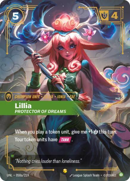 Lillia Protector of Dreams Alternate Art