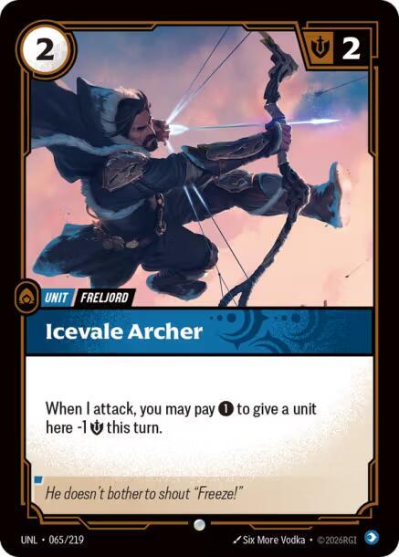Icevale Archer Rainbow Foil