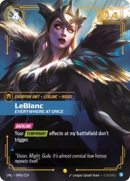 LeBlanc Everywhere At Once Alternate Art