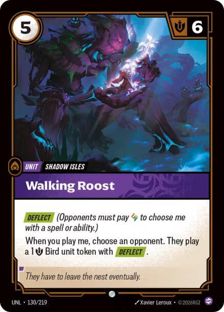 Walking Roost Rainbow Foil