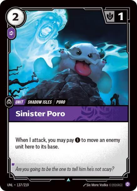 Sinister Poro Rainbow Foil