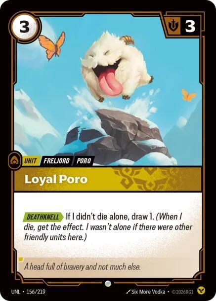 Loyal Poro Rainbow Foil