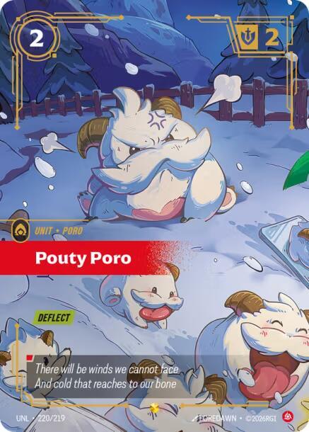 Pouty Poro Overnumbered
