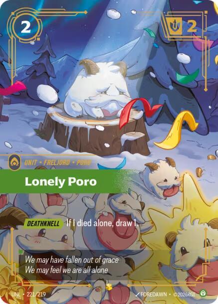 Lonely Poro Overnumbered