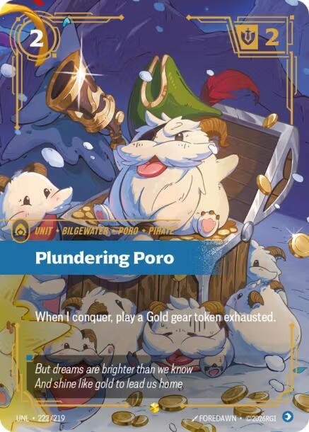 Plundering Poro Overnumbered