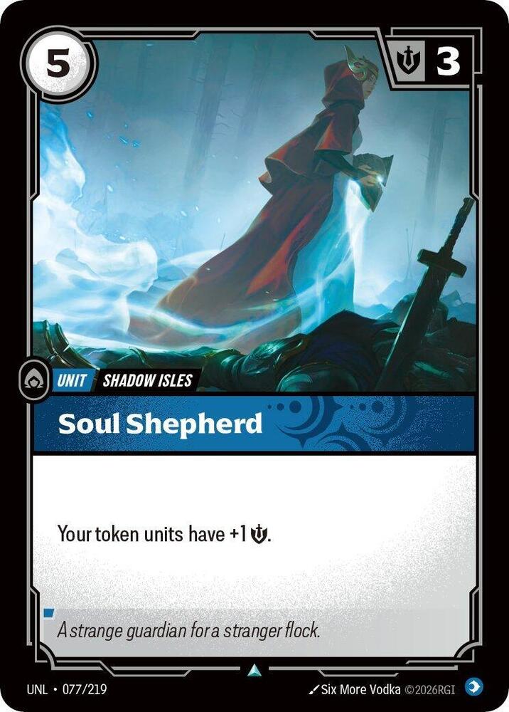 Soul Shepherd Rainbow Foil