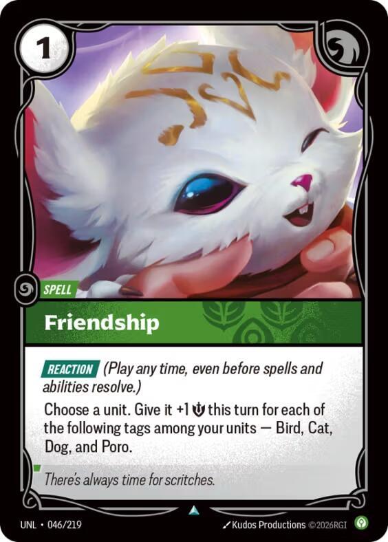 Friendship Rainbow Foil