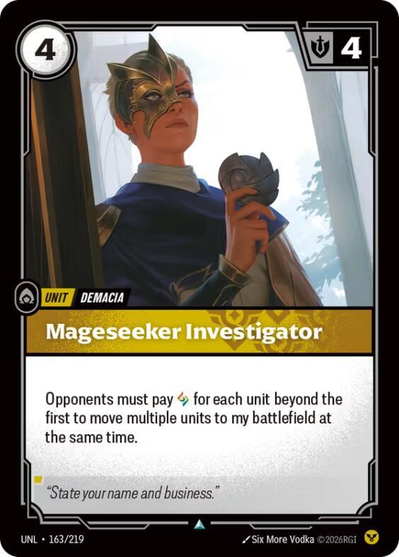 Mageseeker Investigator Rainbow Foil