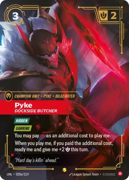 Pyke Dockside Butcher Alternate Art