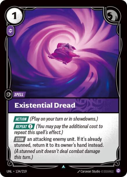 Existential Dread Rainbow Foil