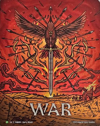 War - FAB403 (FAB403) - Flesh and Blood: Promo Cards Cold Foil