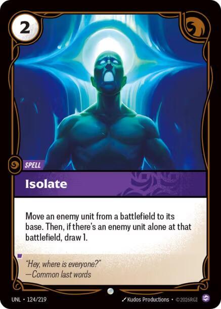 Isolate Rainbow Foil