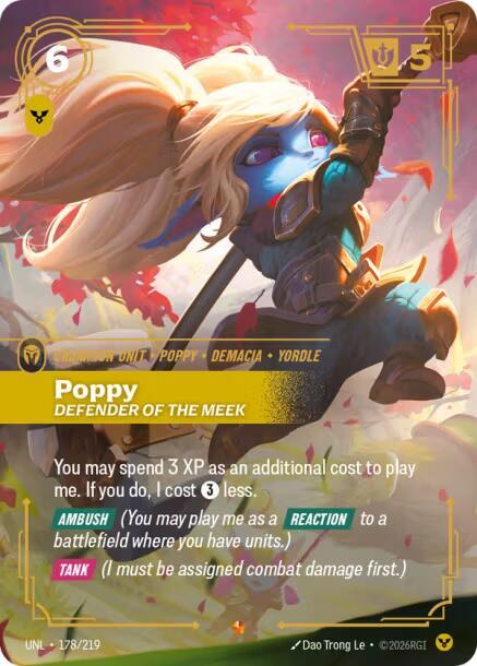 Poppy Defender of the Meek