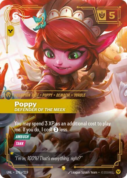 Poppy Defender of the Meek Alternate Art