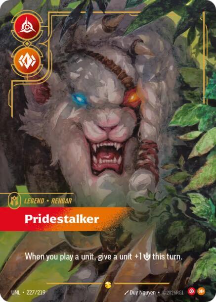 Rengar Pridestalker Overnumbered