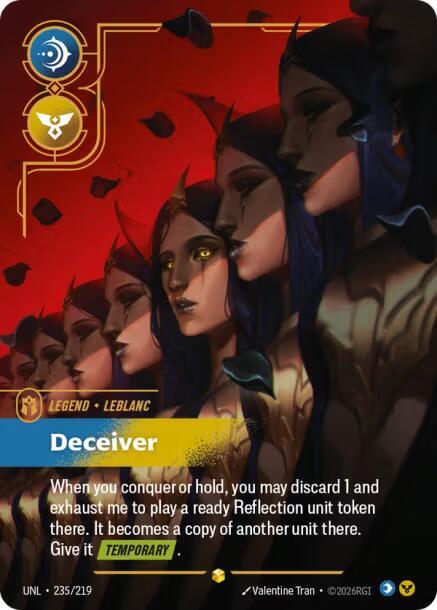 LeBlanc Deceiver Overnumbered