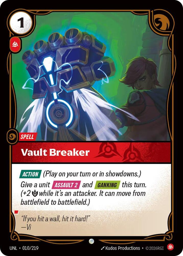 Vault Breaker Rainbow Foil