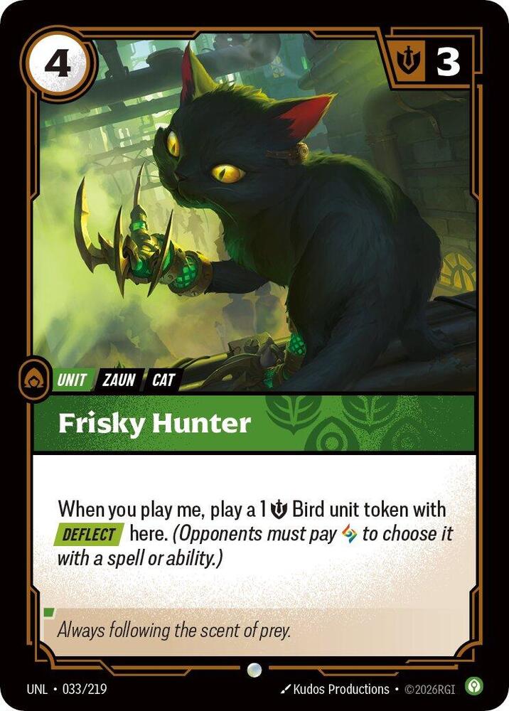 Frisky Hunter Rainbow Foil