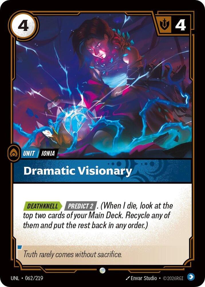 Dramatic Visionary Rainbow Foil