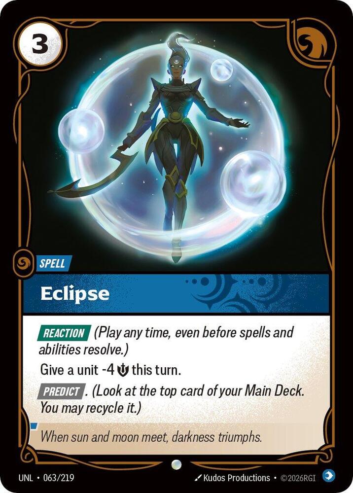 Eclipse Rainbow Foil