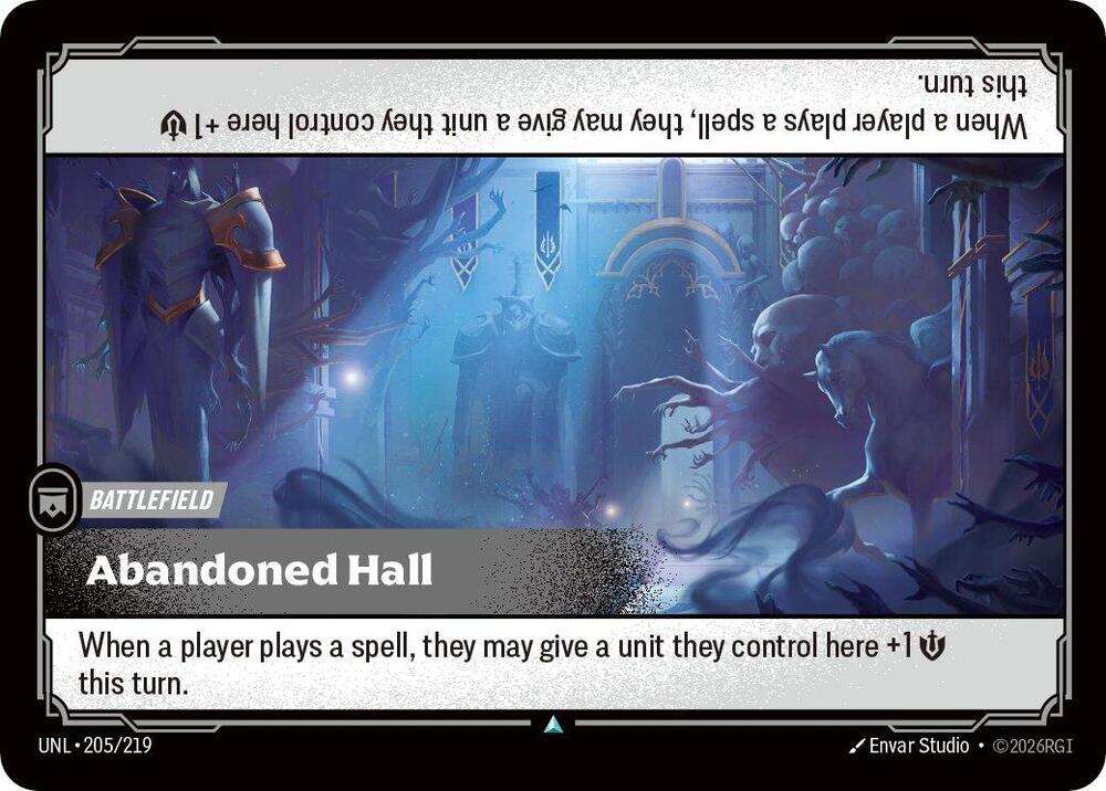 Abandoned Hall Rainbow Foil