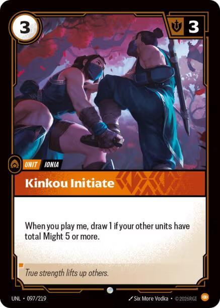 Kinkou Initiate Rainbow Foil