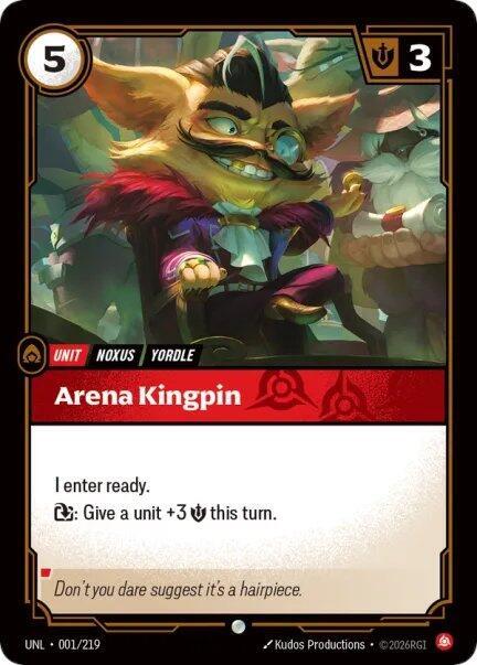 Arena Kingpin Rainbow Foil