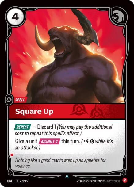Square Up Rainbow Foil