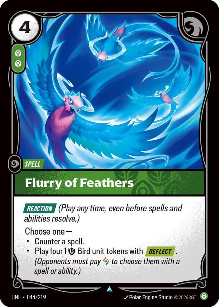 Flurry of Feathers Rainbow Foil
