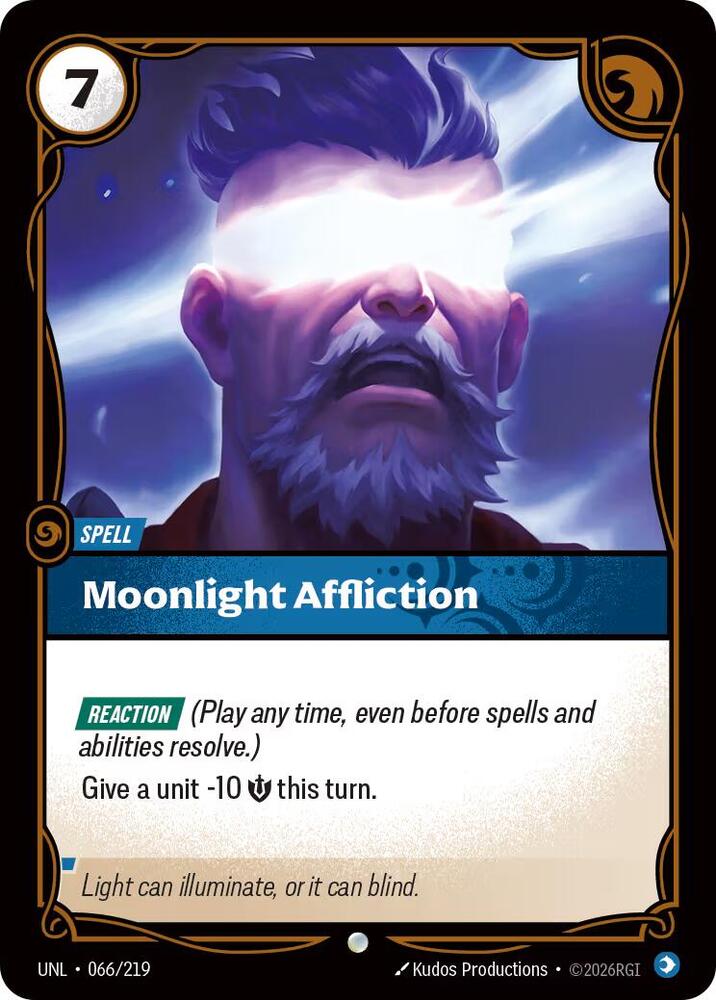 Moonlight Affliction Rainbow Foil