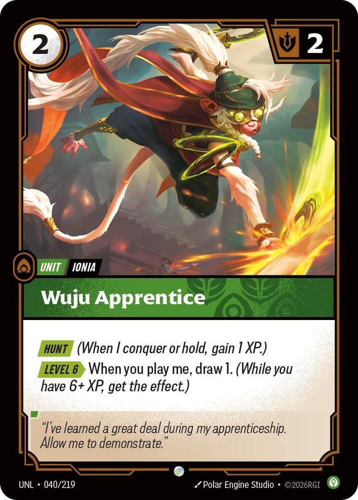 Wuju Apprentice Rainbow Foil