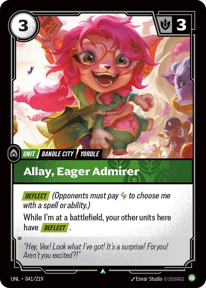 Allay Eager Admirer Rainbow Foil